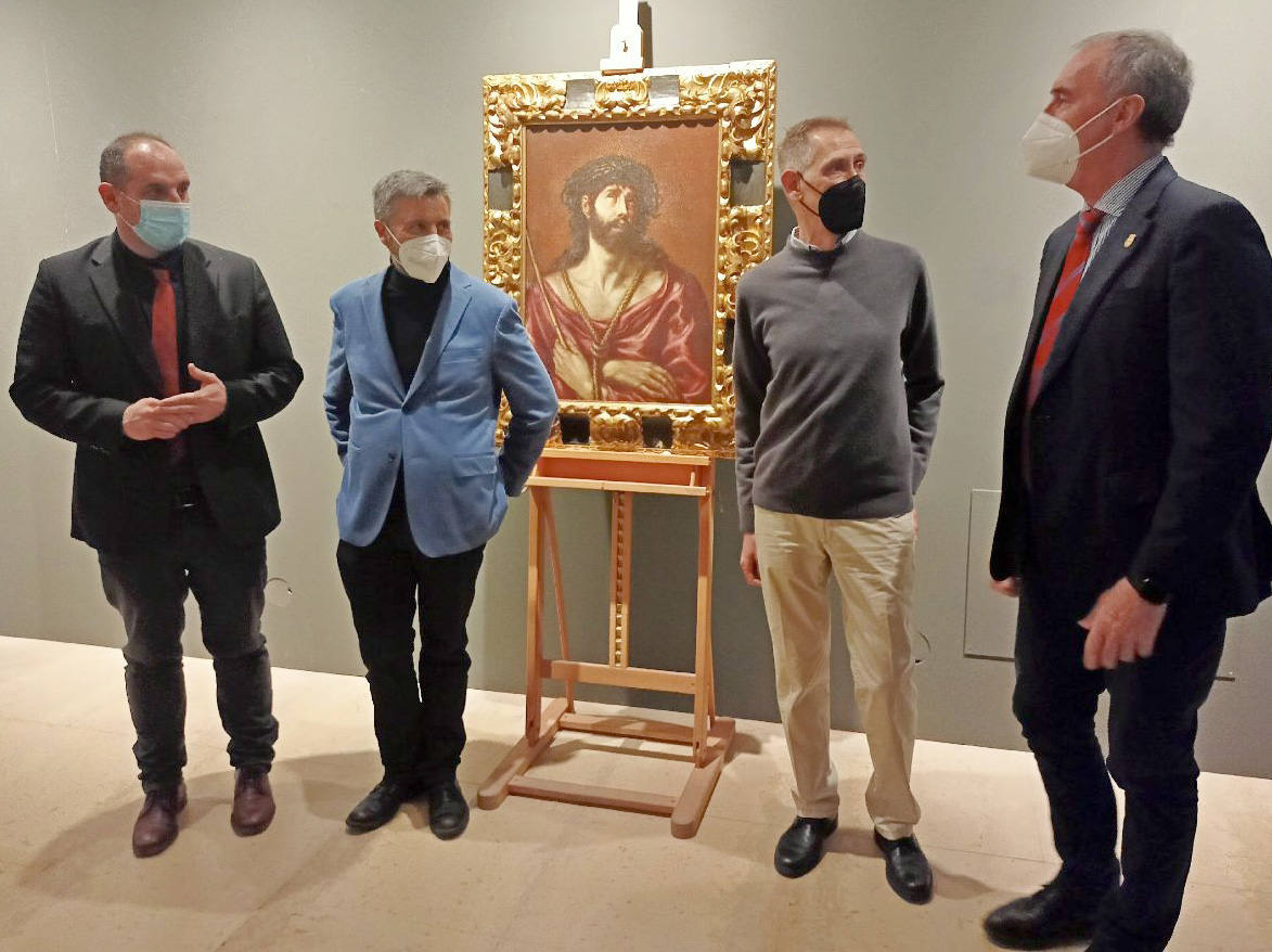 El Museo de Segovia recibe en depósito la obra 'Ecce Homo', atribuida al pintor barroco Francisco Camilo