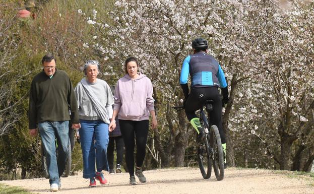 La primavera llega a Valladolid con lluvias hasta el jueves