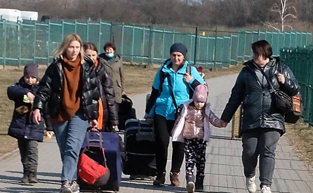 Refugiados ucranianos en León: desconcertados y aturdidos, pero lejos de la guerra y la muerte