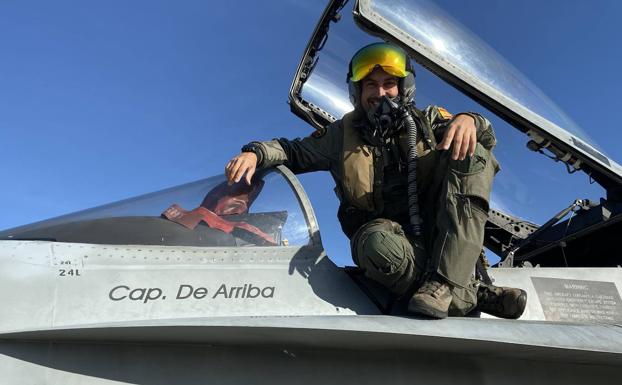 El comandante vallisoletano de F-18 que ha controlado los aviones de Putin