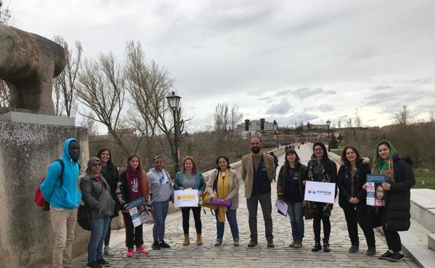 Concentración de Cepaim en Salamanca por el Día de la Eliminación de la Discriminación Racial