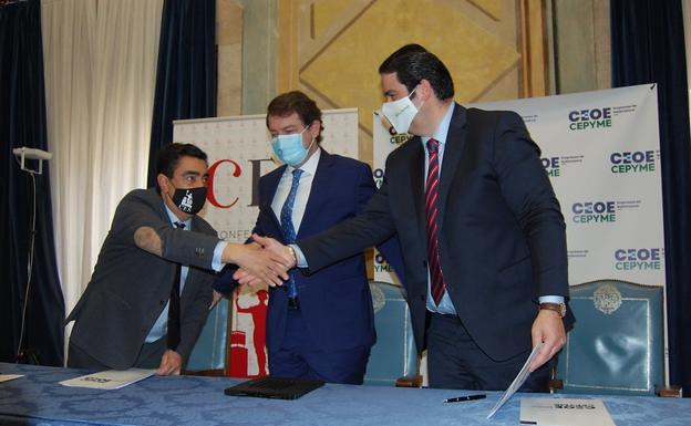 CES y CEOE Cepyme Salamanca rubrican su «unidad de acción» porque «una sola voz será más efectiva»