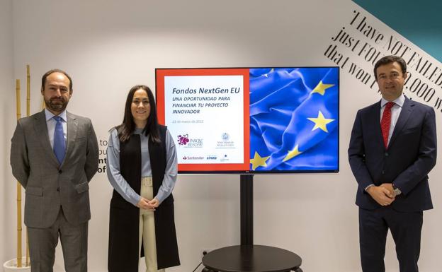 Santander y KPMG facilitarán el acceso a los fondos europeos a empresas del Parque Científico de la USAL