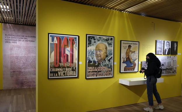 EL CDMH exhibe más de 400 piezas sobre la trayectoria «sindical, política y humana» de Largo Caballero