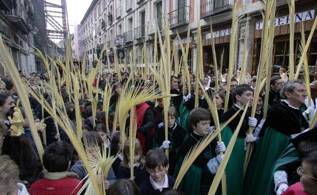 La Vera Cruz dará prioridad a los niños cofrades el Domingo de Ramos