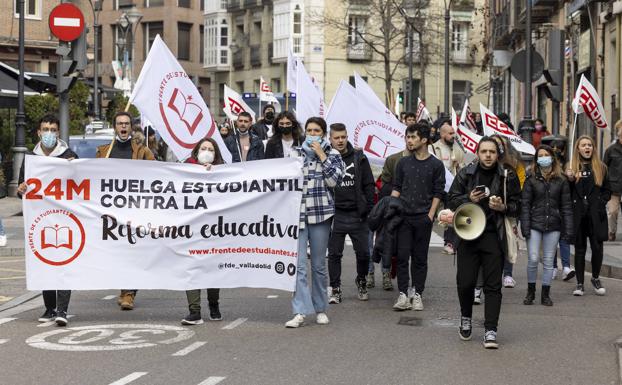 Escasa incidencia de la huelga de estudiantes