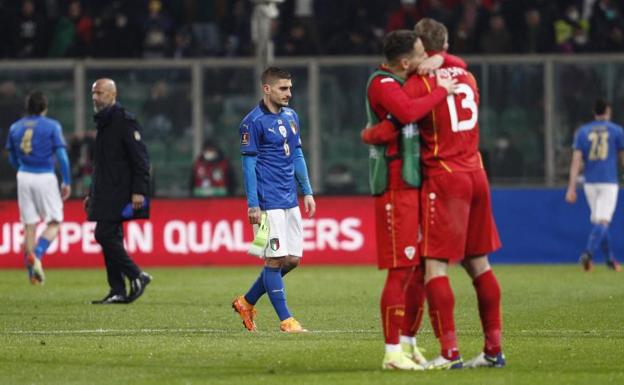 Batacazo de Italia, fuera del Mundial por segunda vez consecutiva