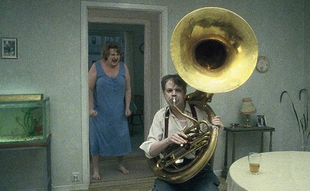 'Du levande', retablo de humor congelado