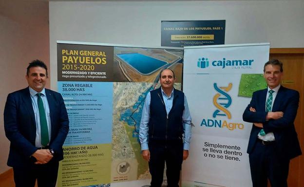 Cajamar y Los Payuelos promueven la modernización de los regadíos de Sahagún