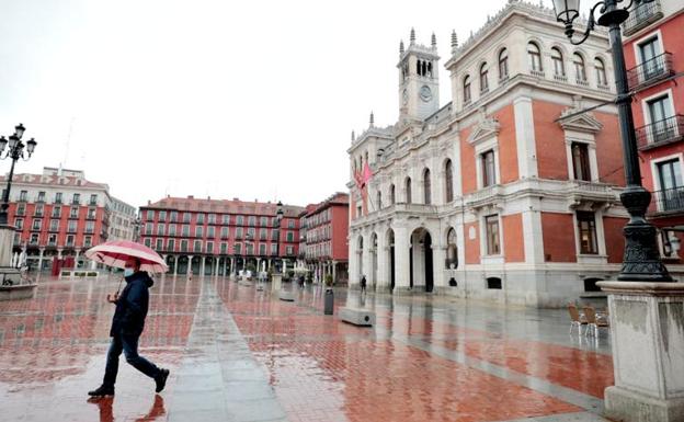 Lluvias y descenso de temperaturas a partir del martes en Valladolid