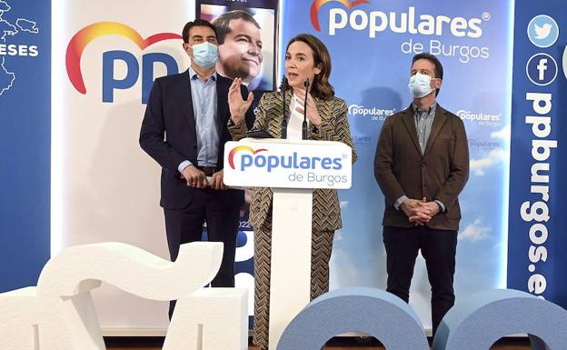 El PP de Castilla y León, satisfecho con el nombramiento de Cuca Gamarra como secretaria general