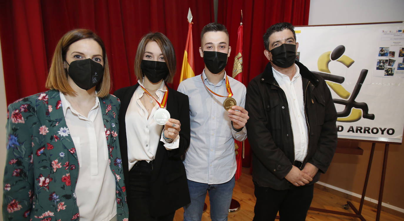 Medallas de oro y plata para el IES Trinidad Arroyo de Palencia en 'Spainskills'