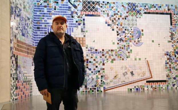 Los mosaicos verticales de Fernando Renes