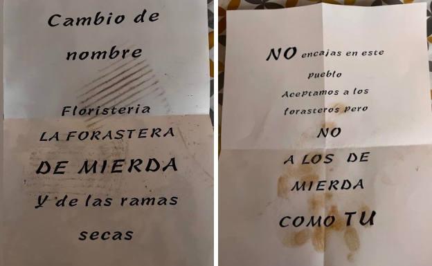 Denuncian el «acoso» xenófobo a la dueña de una floristería de Pedrajas