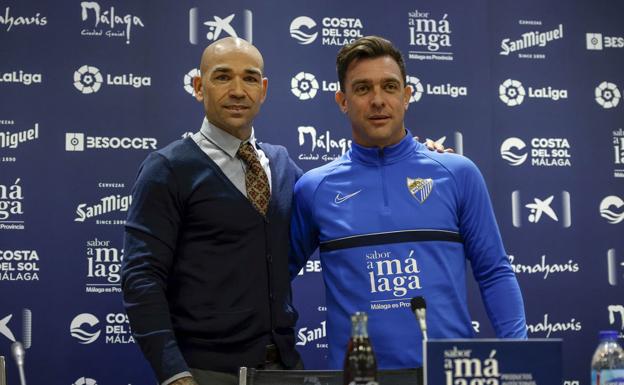 El nuevo técnico del Málaga pide llenar La Rosaleda ante el Real Valladolid