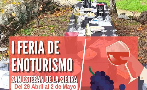 San Esteban de la Sierra celebrará su I Feria de Enoturismo del 29 de abril al 2 de mayo