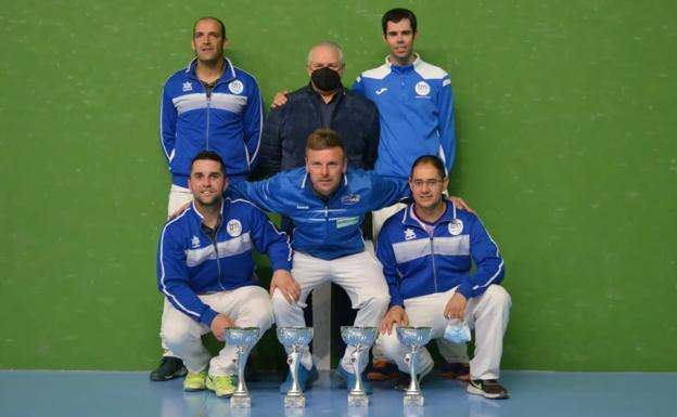El Puertas Bamar conquista la Copa Presidente de frontenis