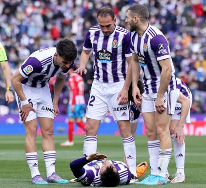 El Real Valladolid pierde a Óscar Plano para lo que resta de temporada