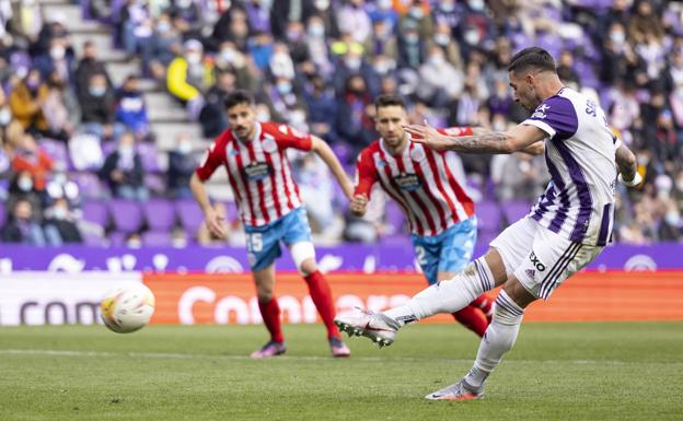 Una pena máxima esquiva para el Real Valladolid