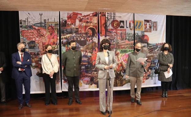 La mirada poética de Tagore, en una exposición inmersiva en Valladolid