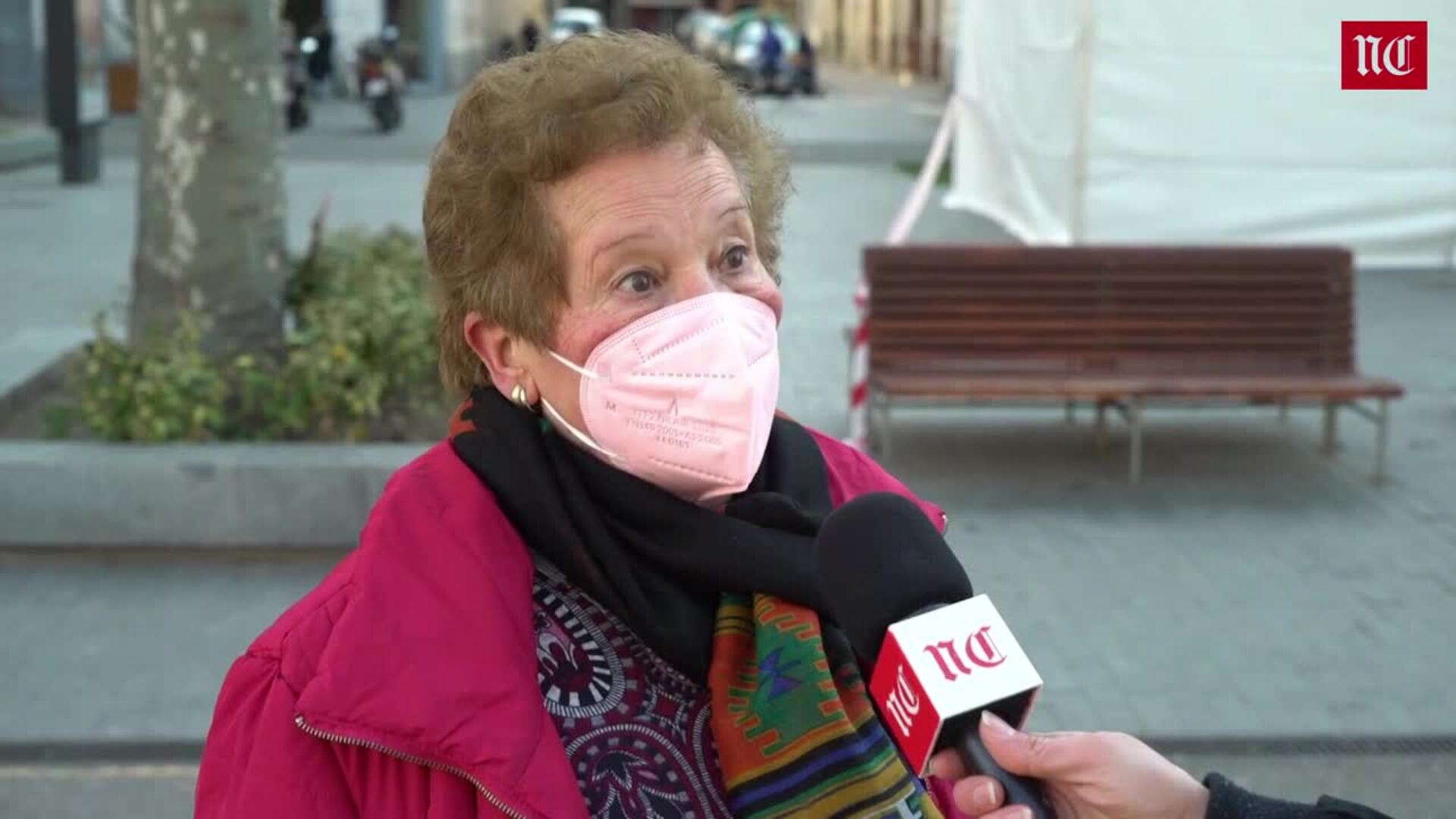 María Teresa, de 75 años y vecina de Sardón de Duero, opina sobre las dificultades que acarrean las nuevas tecnologías a los mayores