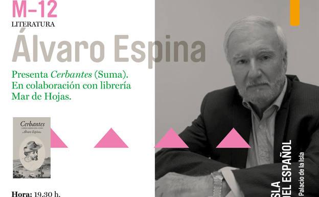 Álvaro Espina presenta en Burgos su novela 'Cerbantes, cambista, marino, espía, cautivo'