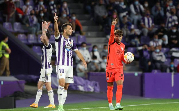 La pausa del Real Valladolid frente a la revolución del Málaga