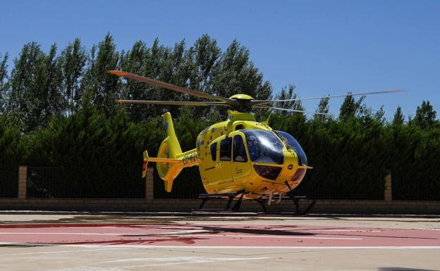 Herida grave en Ávila tras quedar atrapadas sus manos en la plancha de una lavandería