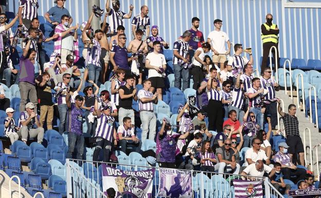 Las peñas del Real Valladolid esperan medidas del club para buscar el lleno ante el Almería