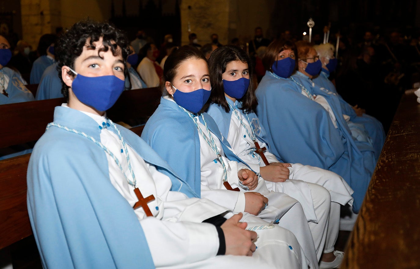 El Crucificado de Palencia se refugia en San Francisco