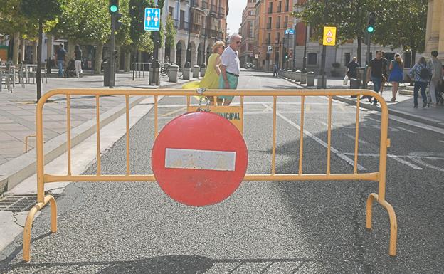 Cortes de tráfico del lunes 11 de abril en Valladolid