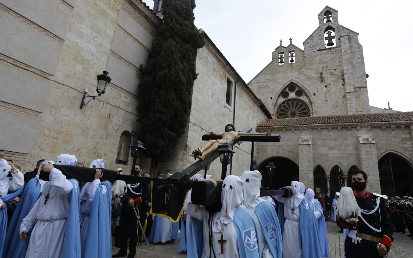 El Crucificado de Palencia se refugia en San Francisco