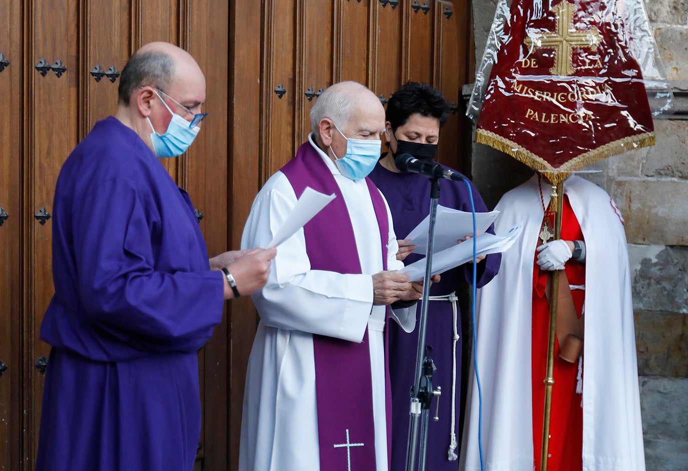 San Miguel enmarca la traición de Judas a Jesús de Medinaceli en Palencia