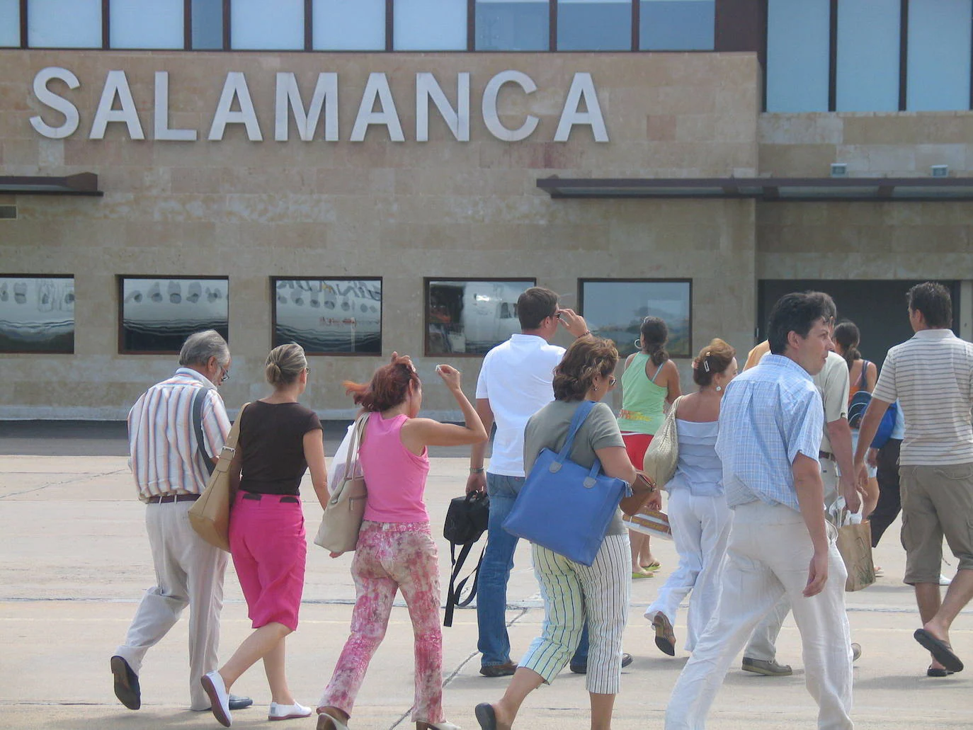 El aeropuerto de Salamanca iguala los pasajeros del primer trimestre de 2021 pero caen un 76,9% respecto a 2019