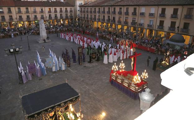 Estos son los recorridos de las procesiones del Miércoles Santo en Palencia