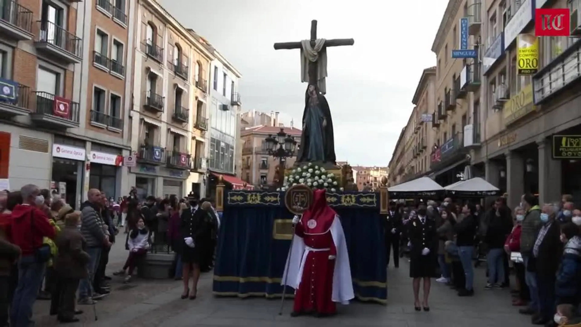 Segovia vive con pasión el Jueves Santo