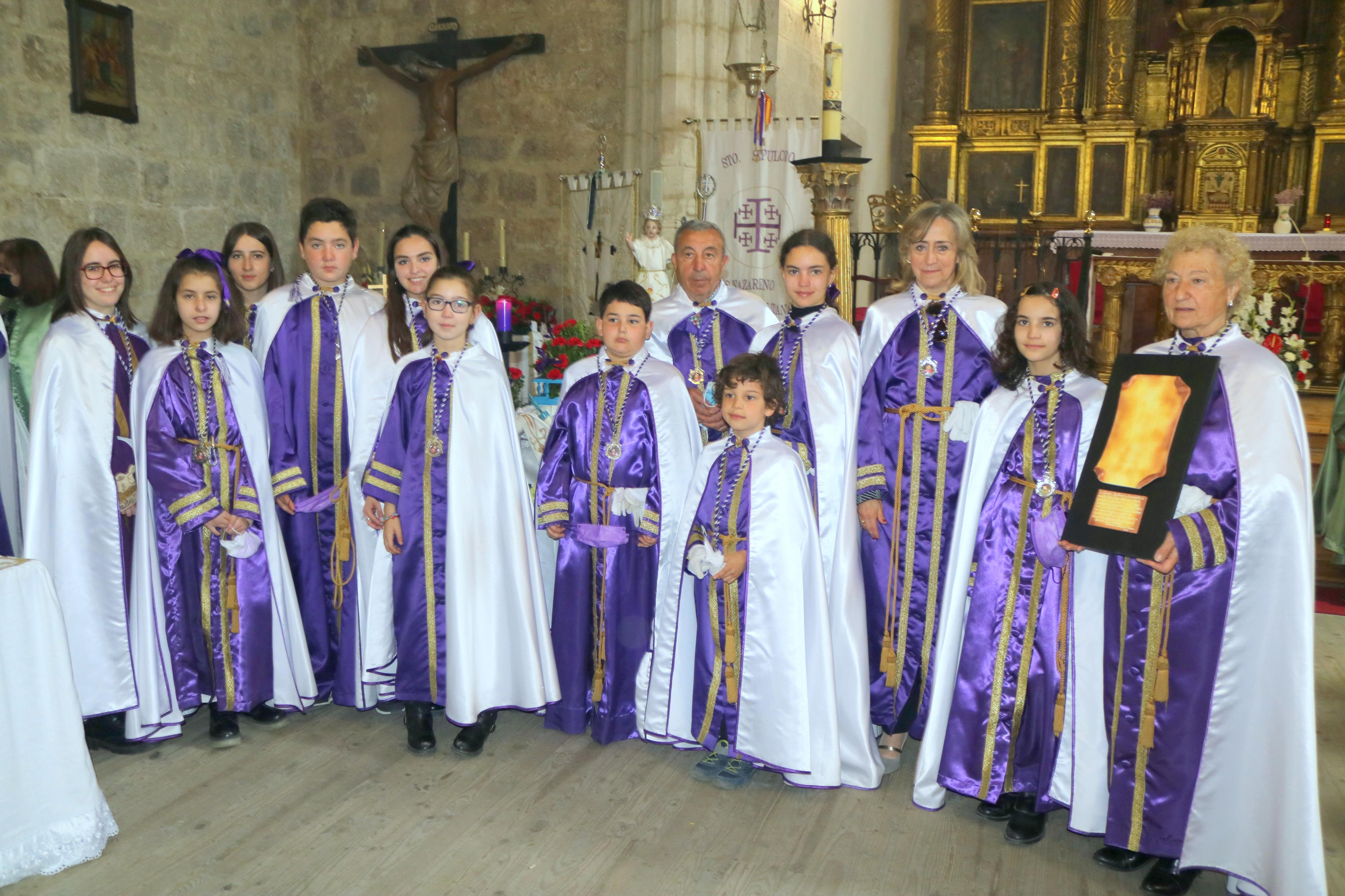 Procesión del Encuentro en Baltanás