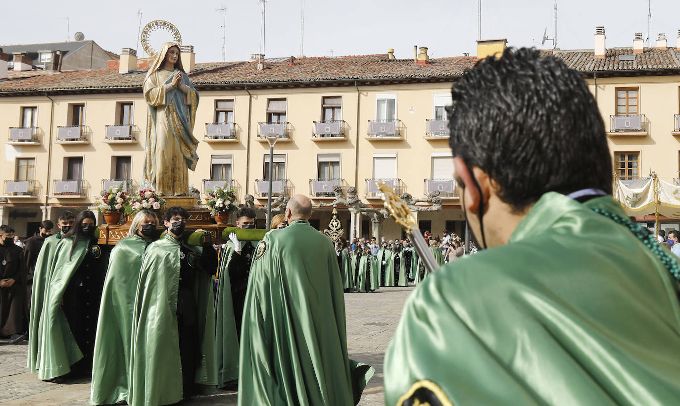 El Rompimiento del Velo cierra una recuperada Semana Santa en Palencia