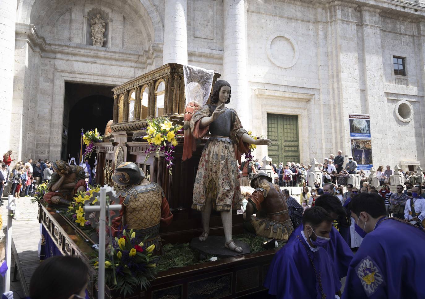 Procesión del Encuentro en la Semana Santa de Valladolid (2/3)