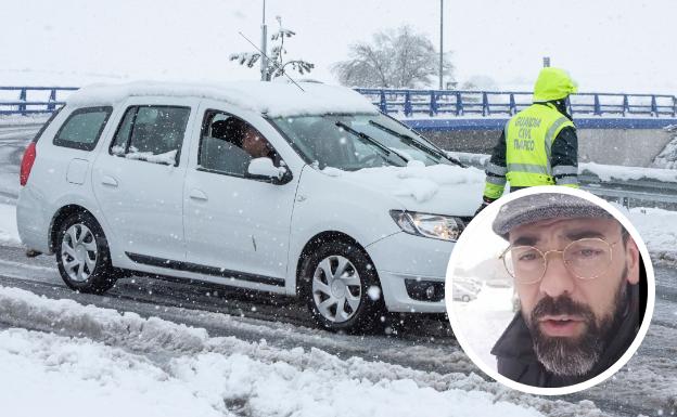 «Hasta las 8:30 horas no han empezado a pasar las quitanieves»