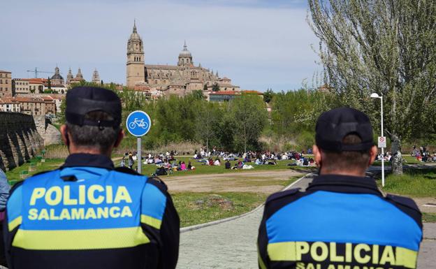 Un total de 110 policías locales formarán parte del dispositivo especial del Lunes de Aguas en Salamanca