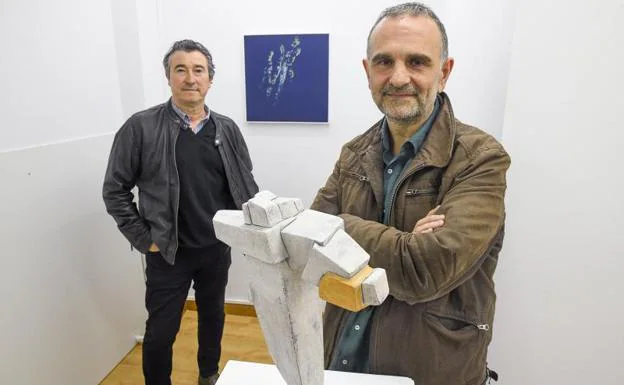 Félix Sanz y Julio Martínez suman cerámica y pintura en 'Tierra y luz'