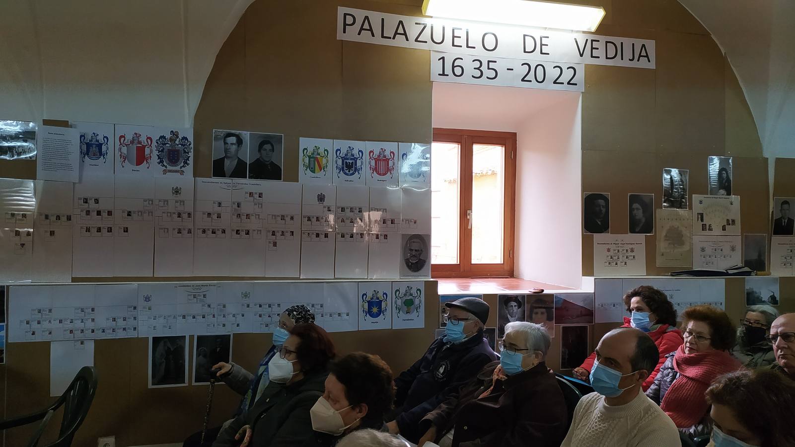 Inauguración de la biblioteca de Palazuelo de Vedija