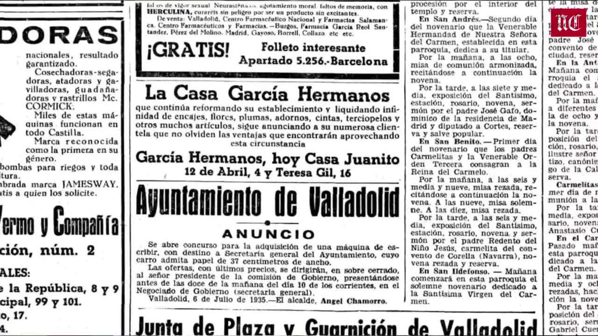 Comercios históricos de Valladolid : Casa Juanito