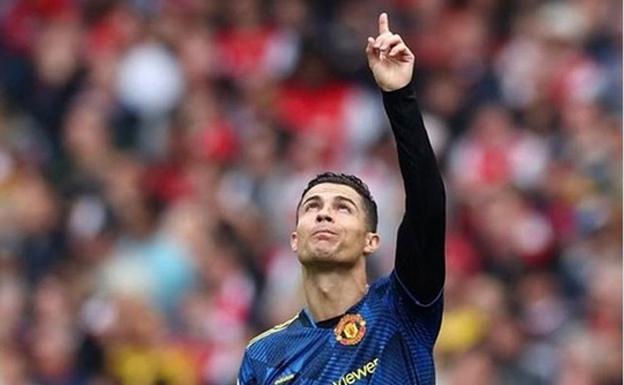 Cristiano Ronaldo dedica su gol número 100 en la Premier a su hijo fallecido