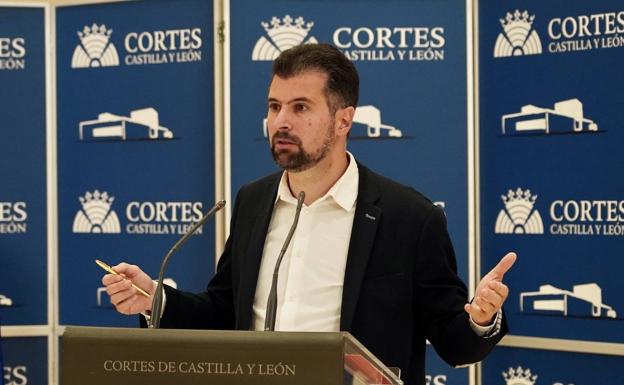 Tudanca critica la inutilidad del plan anticrisis de Mañueco y Vox: «Es fachada y maquillaje»