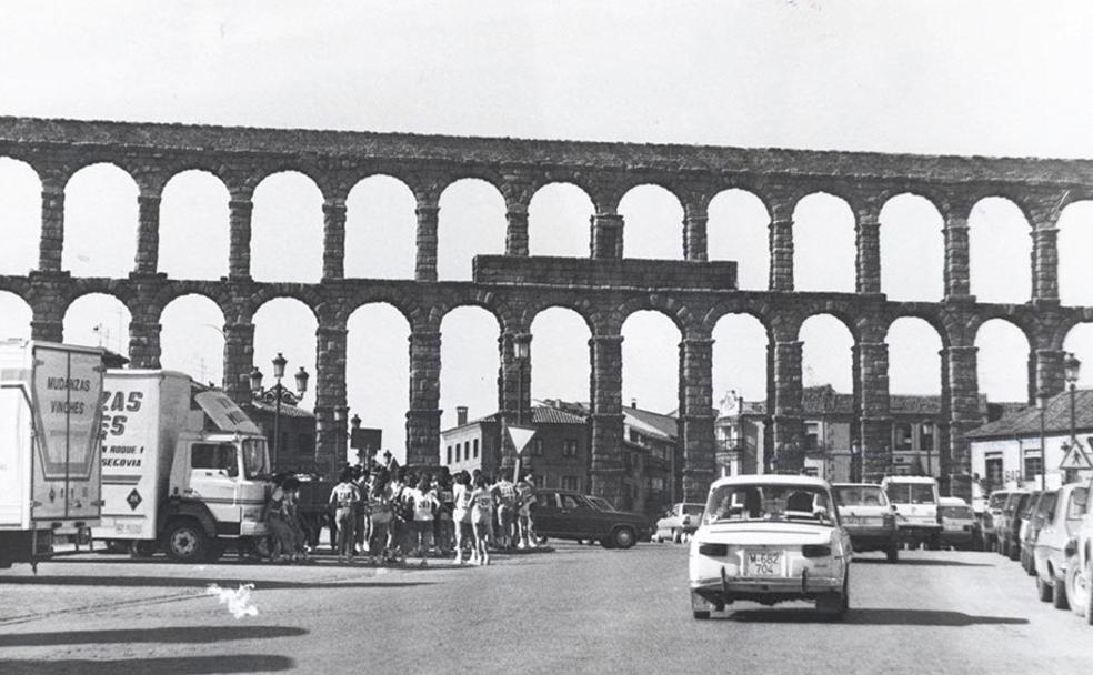 1992: el Acueducto, a salvo de coches