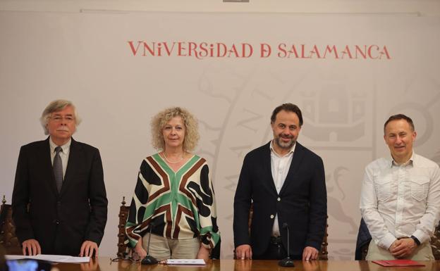 El Ayuntamiento y Alumni-USAL refuerzan su colaboración para la promoción de la Universidad y la ciudad