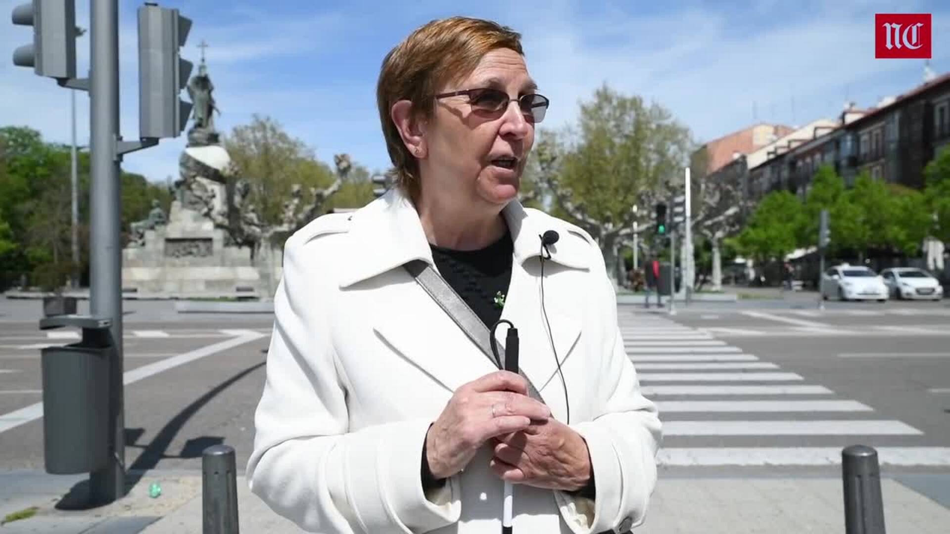 La odisea diaria de las personas ciegas en Valladolid