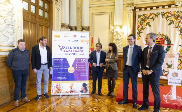 La Plaza Mayor de Valladolid recibe desde esta tarde a los aficionados al vino de calidad